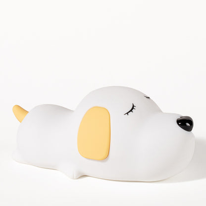 Silicone Night Lamp Cartoon Two-color Cute Dog Charging Home 8d9a8b0b 0464 47d3 9b95 669a60492077