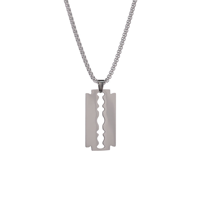 Personality Versatile T-Shirt Chain Male Punk Titanium Steel Pendant 8db744c1 2746 45f0 b424 a0de3512f90c
