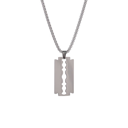 Personality Versatile T-Shirt Chain Male Punk Titanium Steel Pendant 8db744c1 2746 45f0 b424 a0de3512f90c
