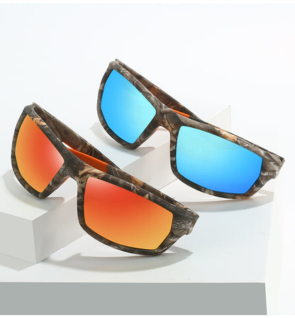 Polarized Box Camouflage Tactical Glasses For Male And Female Cycling Sports