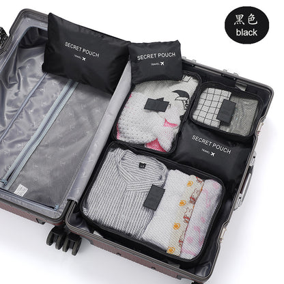 Travel Storage Bag Set Of Six