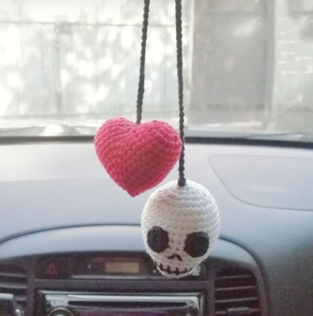 Plush Hand-woven Automobile Hanging Ornament 8deb8987 7ce7 473d a36f e64e1bedf247
