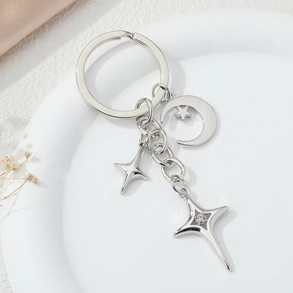 Creative Fashion Star And Moon Alloy Key 8ded138e bb86 44fd 8425 c70b611d1207