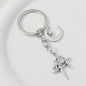 Alloy Star Hollow Keychain Ornaments Couple Men's And Women's Bags Pendant 8df2808f ae6c 43a6 bfce 1e3d75a39f3b