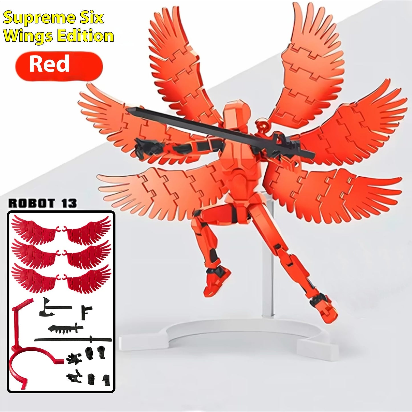 Updated And Hot-sale Multi-Jointed Movable Shapeshift Robot 3D Printed Mannequin Dummy Action Model Doll Toy Kid Gift 8dfcc19