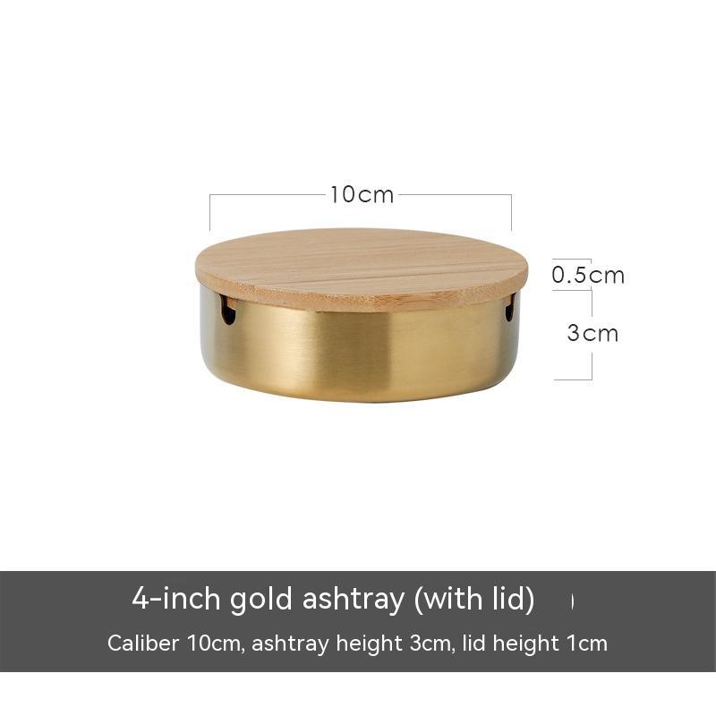Simple Thickened Practical Stainless Steel Ash Tray 8e007e40 41e5 464b 97ae e8338d0d2a86 trans