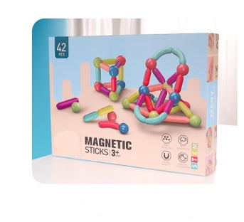 Assembled Magnetic Building Blocks Toy Early Education 8e03860b ddaa 4992 94c9 198e47bbd011