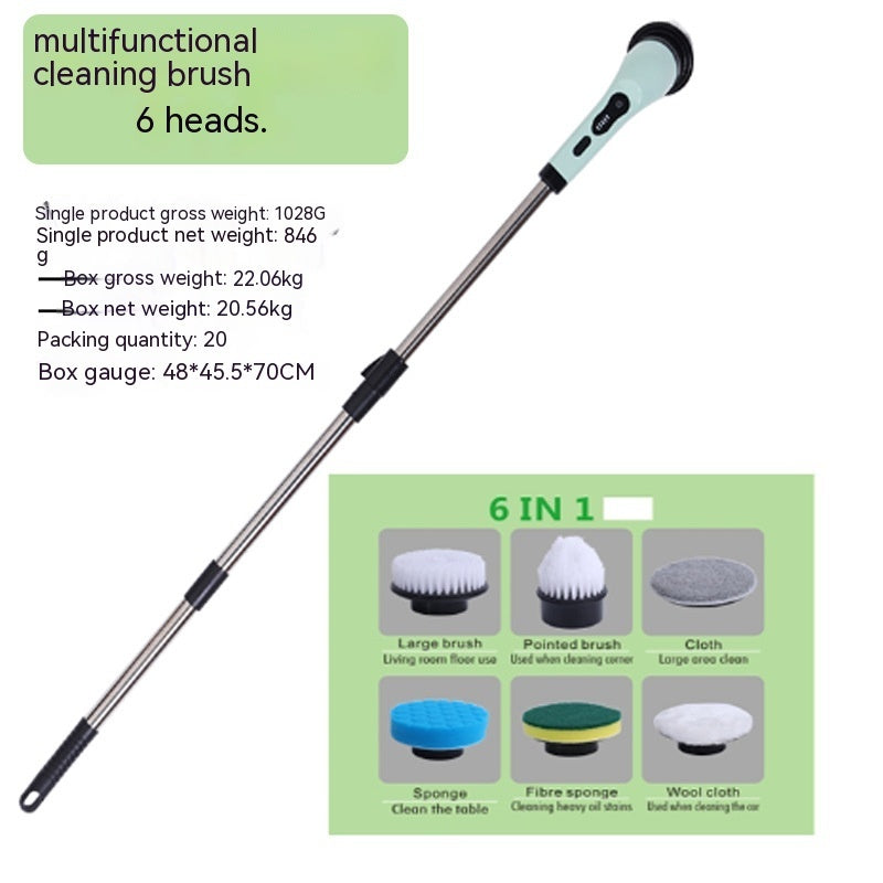 Multifunctional Household Wireless Electric Cleaning Brush Toilet Kitchen Retractable Nine-in-one Portable 8e0387e8 9321 4328