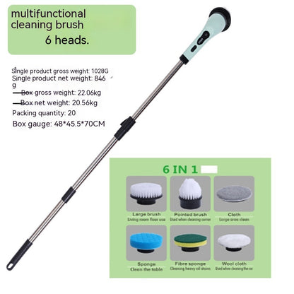 Multifunctional Household Wireless Electric Cleaning Brush Toilet Kitchen Retractable Nine-in-one Portable 8e0387e8 9321 4328