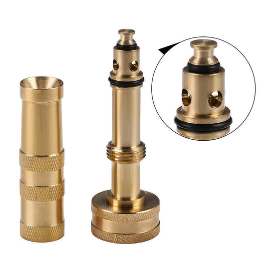 4 Inch Brass Nozzle Household Hose Connector - HD Wireless Product #1