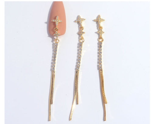 Nail Ornament Zircon Flower Tassel Chain 8e3d8839 6036 4353 ace5 77eb2adbd165