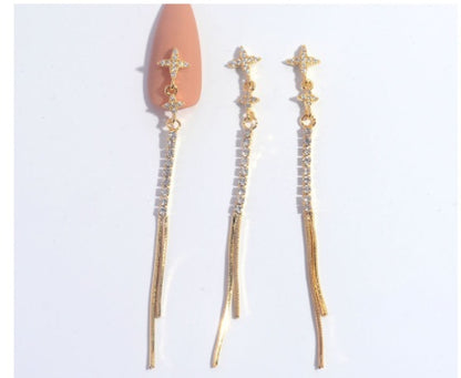 Nail Ornament Zircon Flower Tassel Chain 8e3d8839 6036 4353 ace5 77eb2adbd165