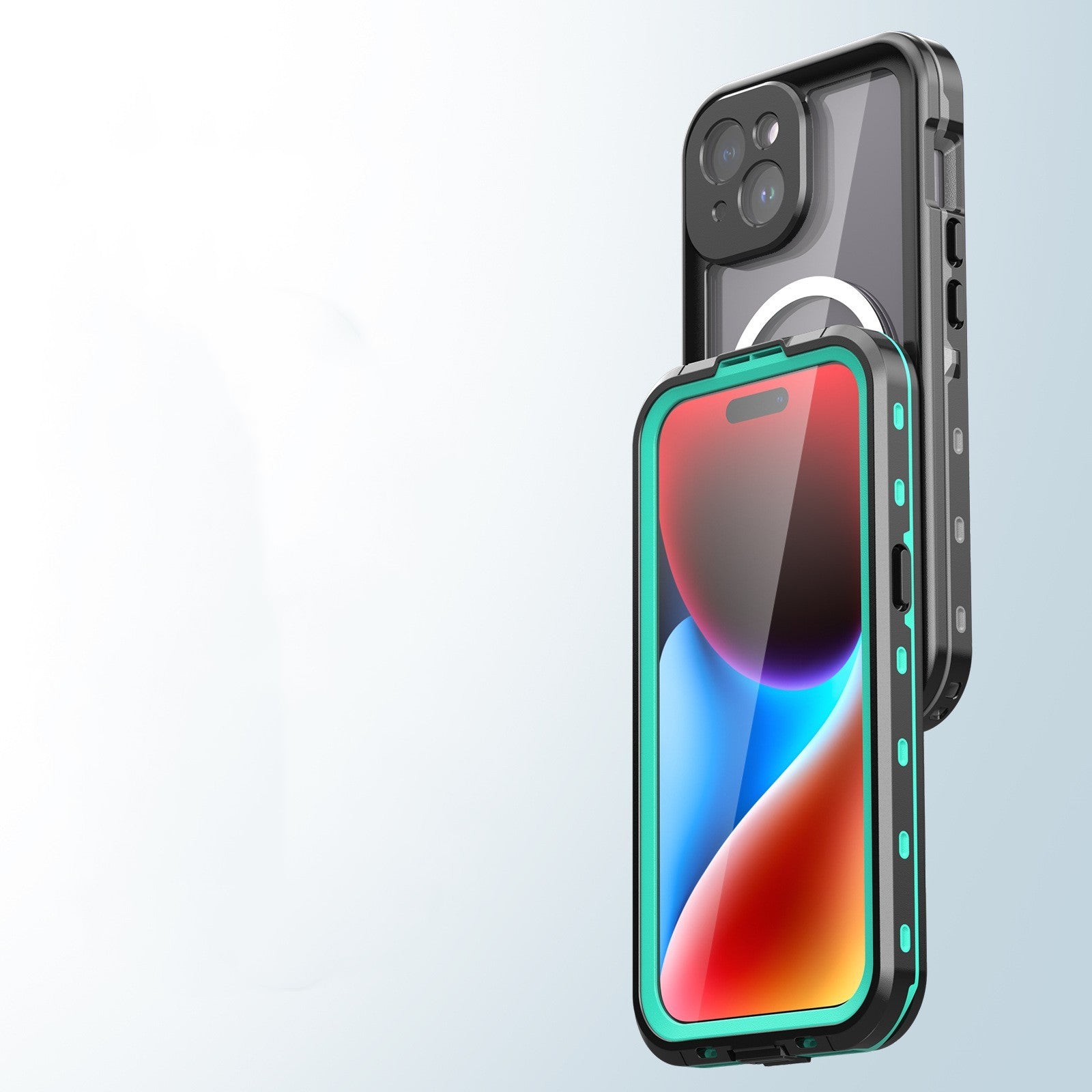 Waterproof Phone Case Wireless Charger Magnetic Transparent All-inclusive 8e4db331 15c6 4b18 af1f c2f368728086
