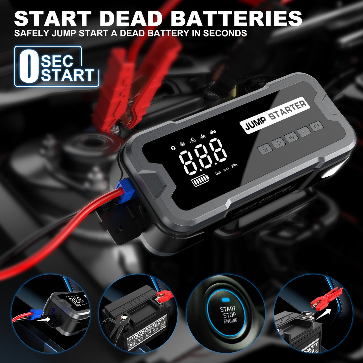 Automobile Emergency Start Power Source Car Built-in Inflatable 8e503b2b bc11 4043 8c5b e4f859e611a2