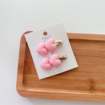Pink Bow Heart Girls' Hairpin 8e5902e2 b8b8 45f4 bcbc 5342de4dcf41