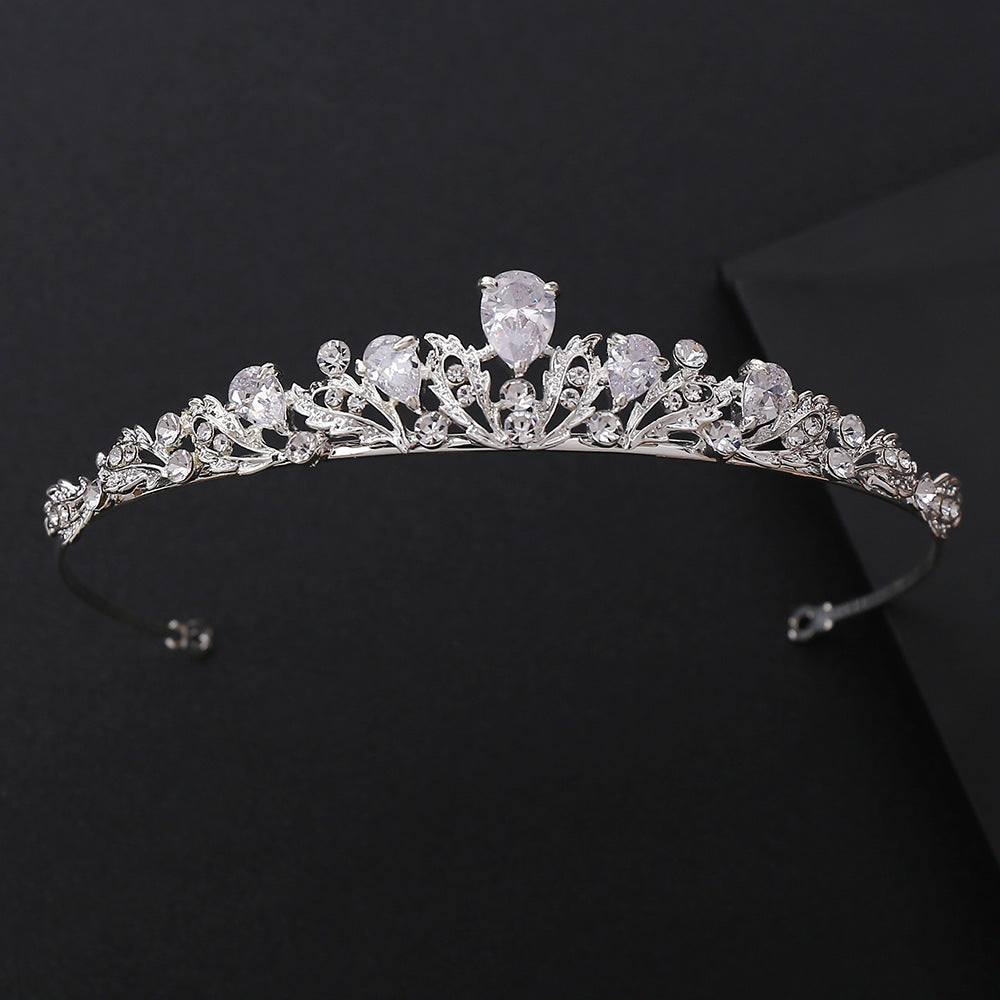 G250 Bridal Alloy Zircon Gaoshi Small Crown Hair Band 8e695014 29c6 4364 ac13 dc94a5d044b4