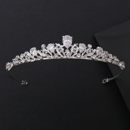 G250 Bridal Alloy Zircon Gaoshi Small Crown Hair Band 8e695014 29c6 4364 ac13 dc94a5d044b4