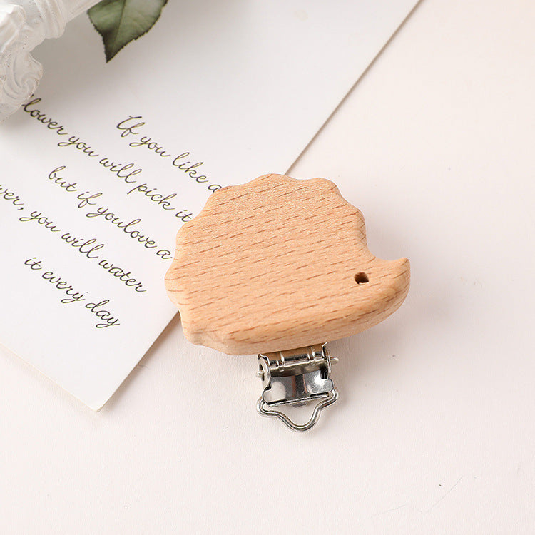 Stainless Steel Beech Animal Pacifier Clip 8e7f2c38 878e 41f1 b2ae a651904dae27