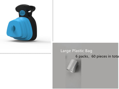 Pet Dog Poop Bag Dispenser Travel Foldable Poop Spoon 8e803480 d6a5 438b ae19 93c981e2b46b