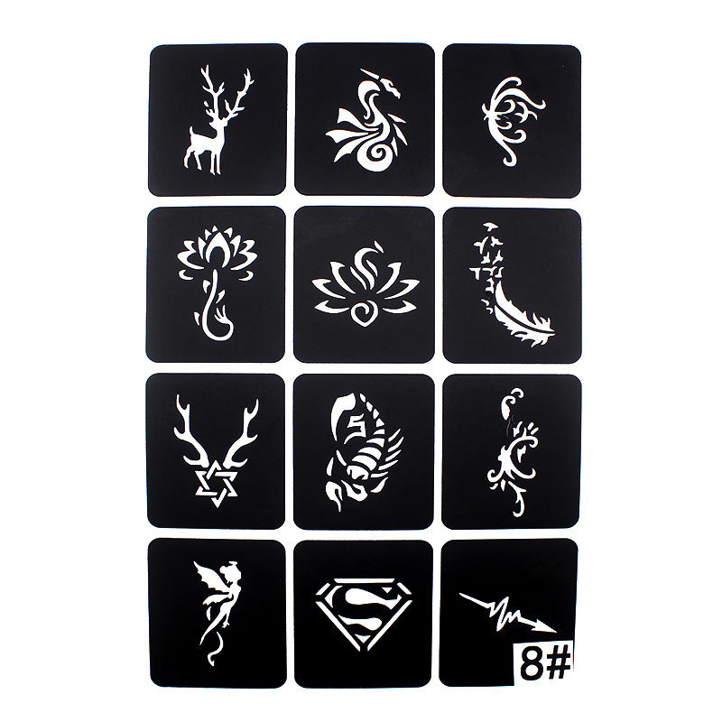 Hollow Tattoo Mold Women's Spray Paint 8ea5afbc 6a97 4698 b89a 0234a0840077
