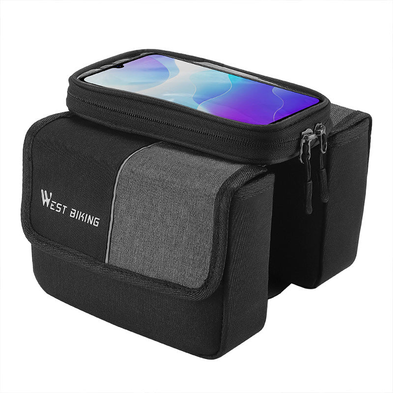 Bilateral Tube Touch Screen Saddle Bag 8eb48626 51f2 4ab8 8278 950a1c629434