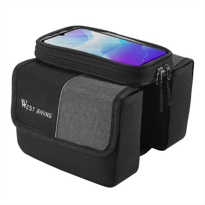 Bilateral Tube Touch Screen Saddle Bag 8eb48626 51f2 4ab8 8278 950a1c629434