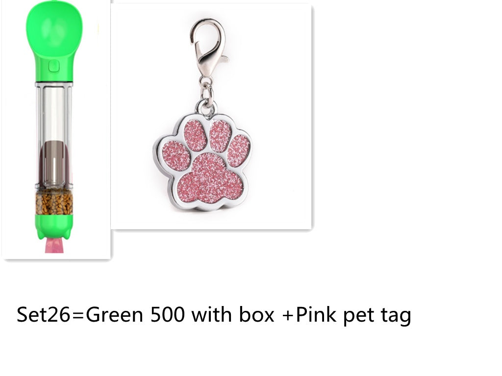 Pet multifunctional water cup Going with the dog 8ec70ecd 802e 423c 9fd0 b0405828fa4a