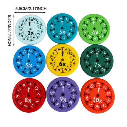 Math Fidget Spinners Fingertip Math Puzzle Toys Math Games Math Operations Decompression Games Desktop Math Multiplication Ga