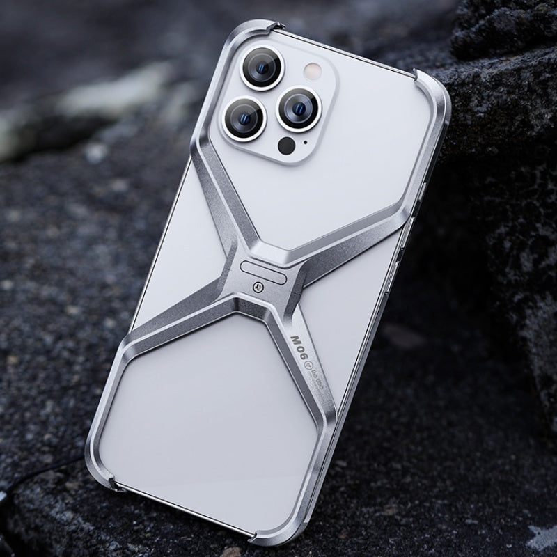 Aluminum Alloy Case New Hollow-out Frameless Heat Radiating Phone Shell 8ed71a87 a7f0 467e 9e9a 98d064f16b4d