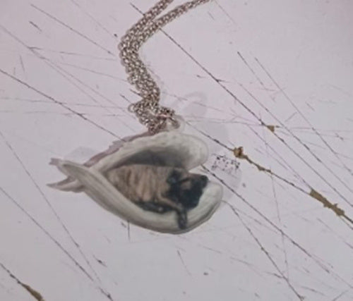Acrylic Plane Lazy Dog Hanging Necklace 8edf16ae 0442 4729 ad36 b330d6be0f1c