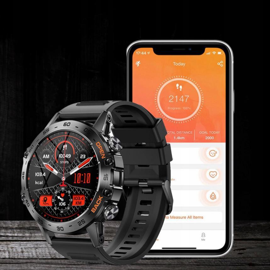 Smart Watch Multi-function Call Suitable For Men's Outdoor Three-proof Heart Rate Blood Oxygen Sports 8ef480fa b6bc 4939 b938