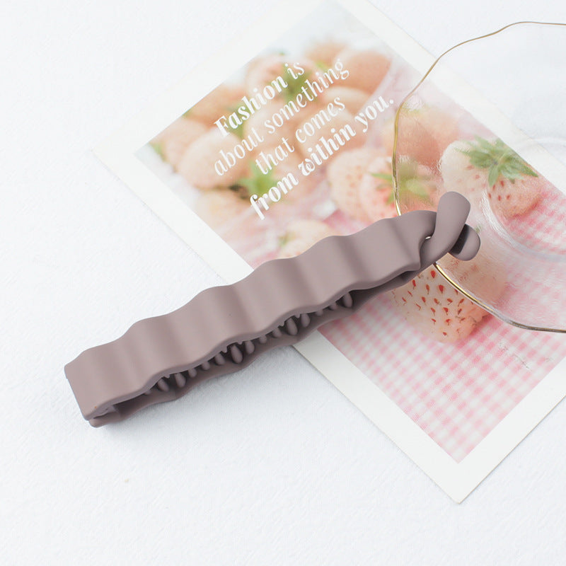 12cm Wavy Erect Banana Hair Clip - HD Wireless Product #6