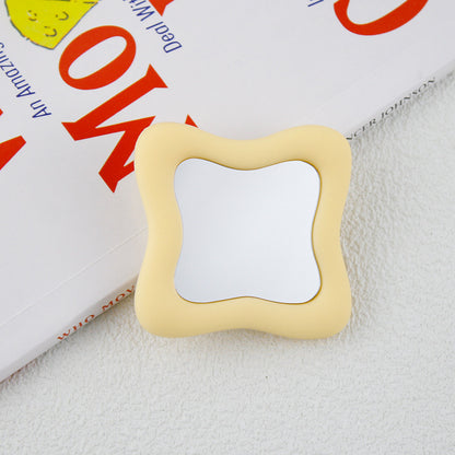 Irregular Mirror Transparent Air Bag Bracket Ins Blogger The Same Model Mobile Phone Bracket - 图片 9