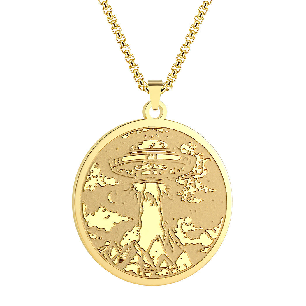 Alien Simple Corrosion Pendant Necklace 8f01995b 8a49 407d 884c 9570c8cdfd6e