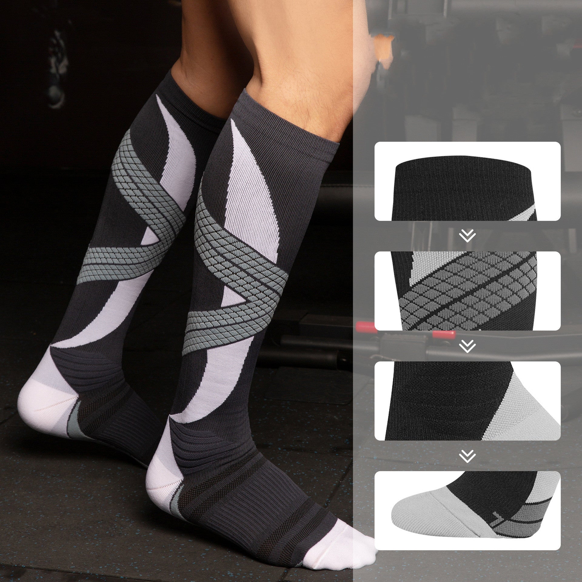 Compression Stockings Long Calf Professional Sports Compression Socks 8f174c9c 0d99 4a8b b515 accda50f31f7
