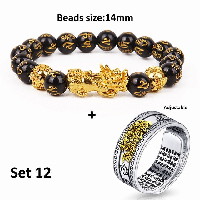 Unisex Chinese Feng Shui Pixiu Bracelet Ring 8f259c72 cd1d 4b51 9f37 15f5a01fa104