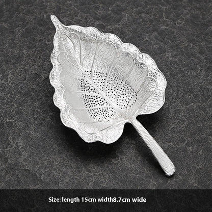 Creative Tea Strainer Tin Tea Funnel Pure Tin Tea Set 8f313639 c488 45ec b99f 104a7eb962b0 trans