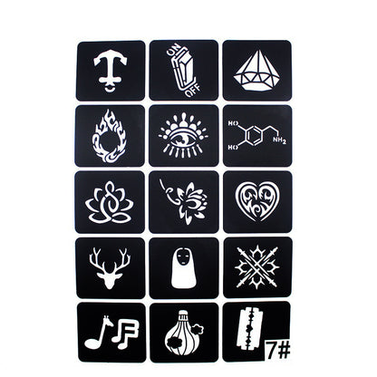 Hollow Tattoo Mold Women's Spray Paint 8f44bfd7 e25a 4dd3 97fb f68c3cad53d3