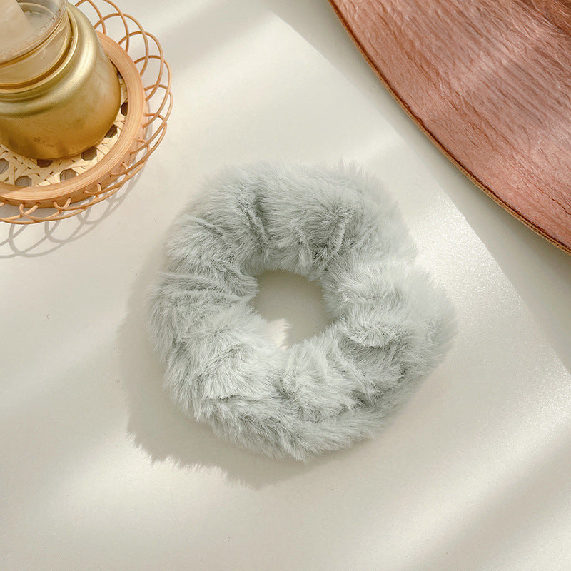 Winter Plush Pork Intestine Hair Ring 8f47fd80 d5cd 486d 9509 6ccdfde30f93