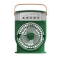 Portable USB Air Conditioner Cooling Fan With 5 Sprays 7 Color Light 600ML Water Tank Spray Mist Air Cooler Humidifiers 8f503