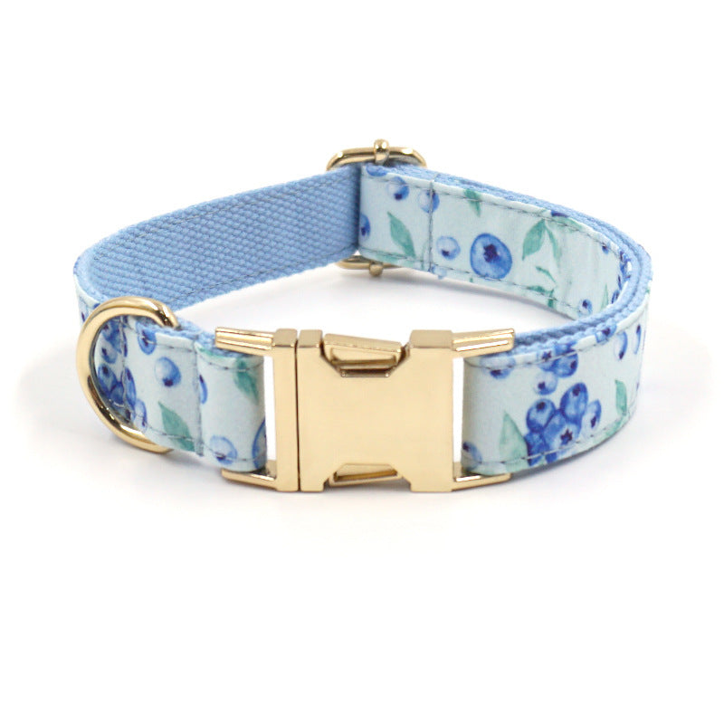 Cute Blueberry Print Pet Out Chest And Back Leash Set 8f5d8348 5d82 434d 95cf a77e228d478b 203dc893 b633 4412 b03b a4a1f944cc