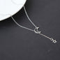 Moon Star Necklace Clavicle Chain Short Necklace 8f81ba35 8ef3 432b a738 6c080f57b3c5