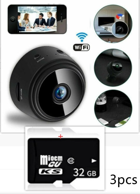 A9 Magnetic Suction Security Camera HD Camera Smart Infrared Night Vision Home 8f8265d5 6bbd 4a83 abd2 bb7fe995b431