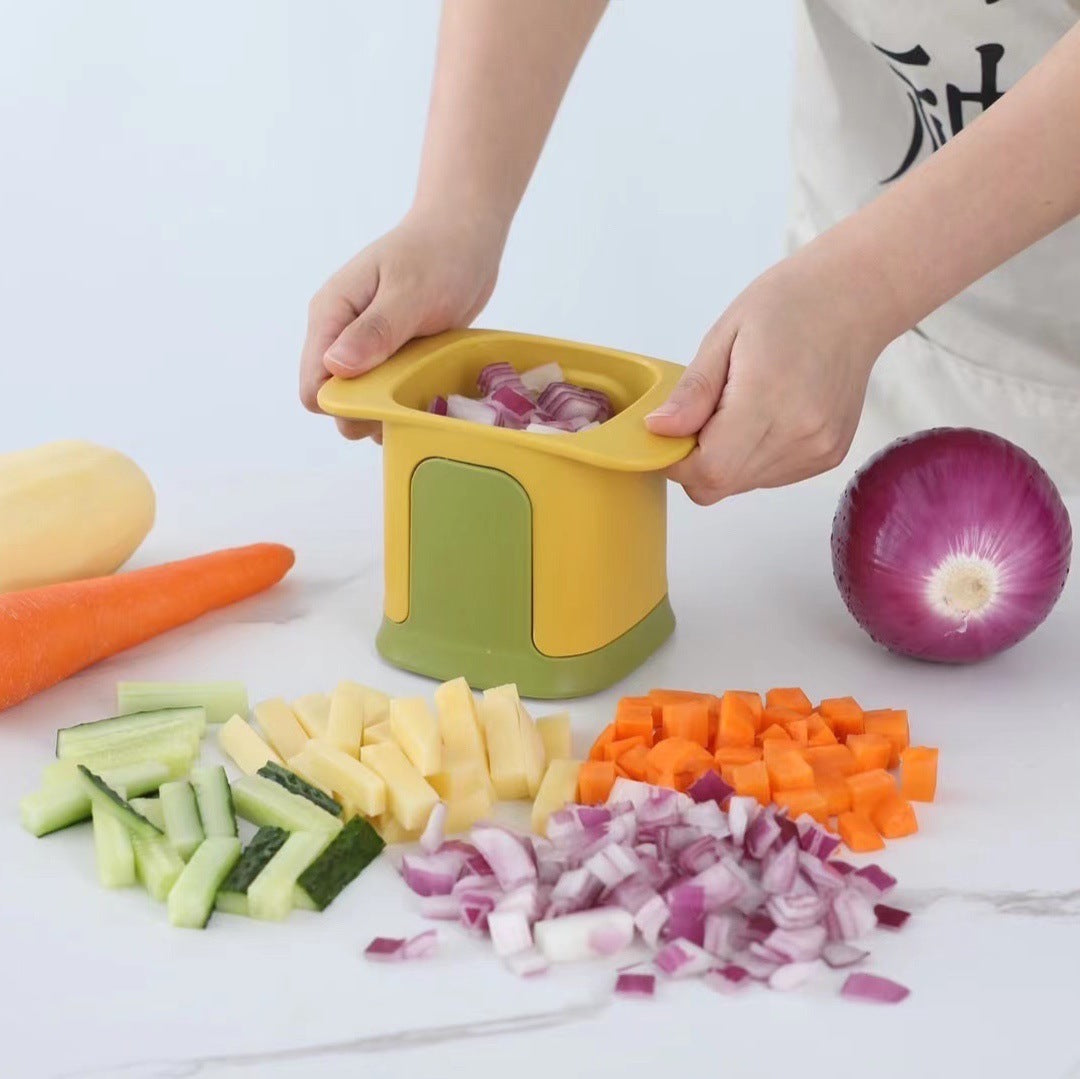 Onion Dicing Artifact French Fries Slicer Carrot Ham Slicer Household Cucumber Potato Slicer Gadget 8f93f92d b5f9 47f5 9539 3