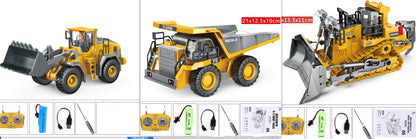 Children's Simple Alloy Charging Excavator Toy Car 8f979d03 945d 48bd 8117 c9cbdd46d80e