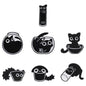 Foreign Trade New Cat-like Cute Animal Brooch Simple Minority All-match Decoration Scarf Buckle 8fa9c757 7e66 4d74 8580 a3bf7