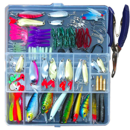 Lure Suit 132 Pieces Suit Multi-function Full Swimming Layer Lure Of Fishing Gear Soft Bait Fishhook 8fb41ee8 f76b 45e7 85cc 