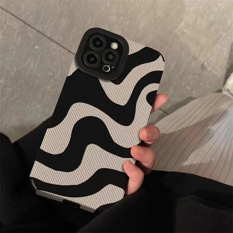 Minimalist Zebra Striped Protective Sleeve Phone Case 8fb5027e b7eb 45bd a9fa 5d3c3facca52