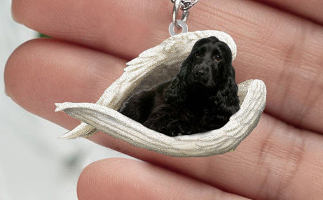 New Unique Dogs And Cats Sleeping Angel Pendant Car Key Ring 8fb86aaf 5e2a 486b 9f96 adf1fde533fa