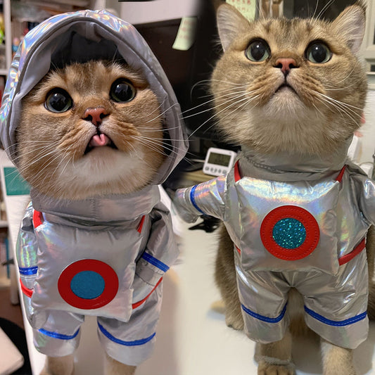 Pet Turned Dog Funny Dress Up Space Suit Stand Halloween Pet Dress Clothes 8fbdb6fb a220 43b9 832e 15db967b1faa